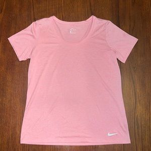 Size large, pink Nike Dri-fit tee shirt